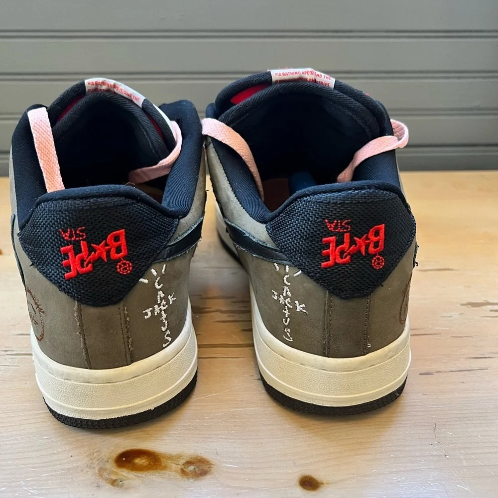 Bapesta Travis Scott James Morgan Men’s Size 10 - Picture 13 of 16